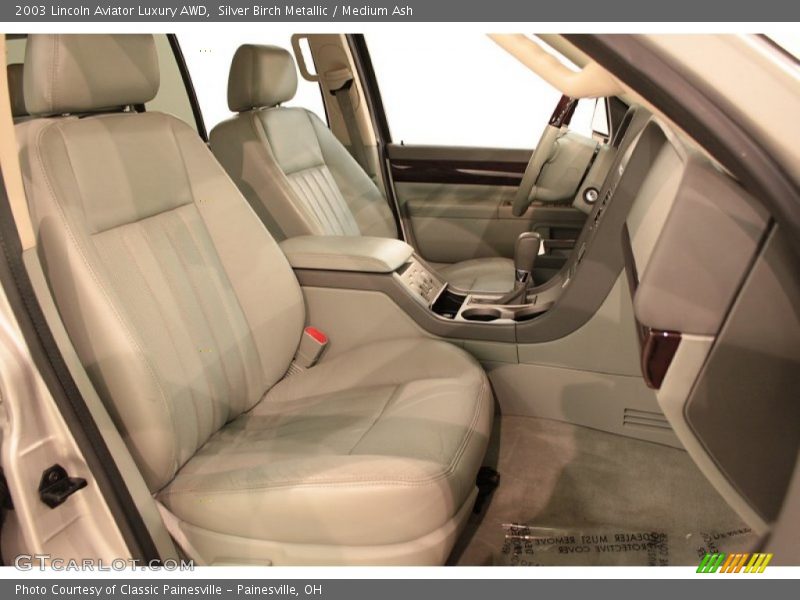 Silver Birch Metallic / Medium Ash 2003 Lincoln Aviator Luxury AWD