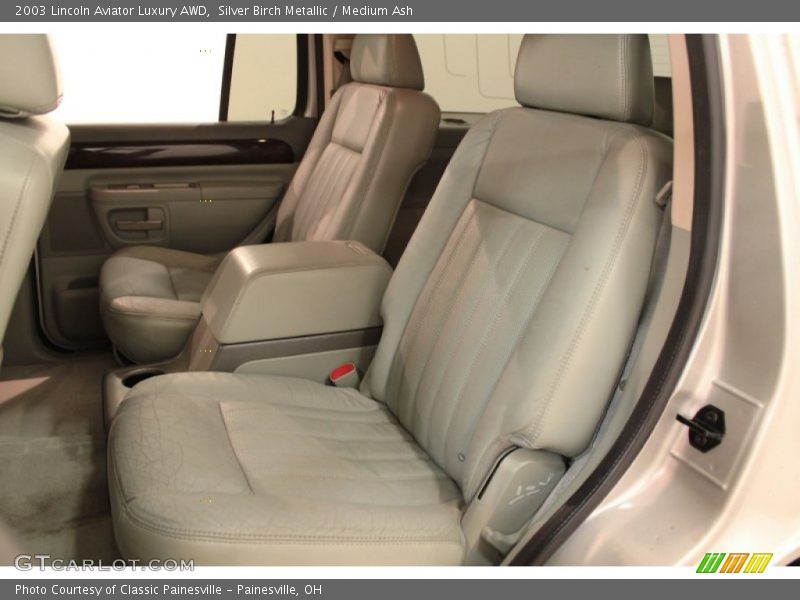 Silver Birch Metallic / Medium Ash 2003 Lincoln Aviator Luxury AWD