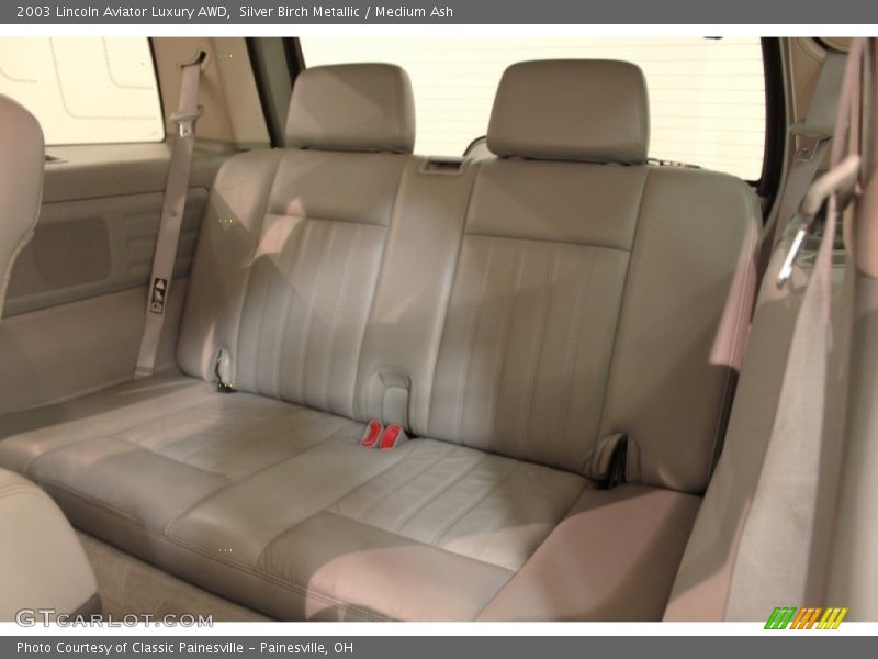 Silver Birch Metallic / Medium Ash 2003 Lincoln Aviator Luxury AWD