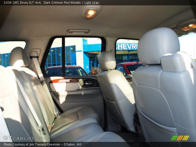 Dark Crimson Red Metallic / Light Gray 2008 GMC Envoy SLT 4x4