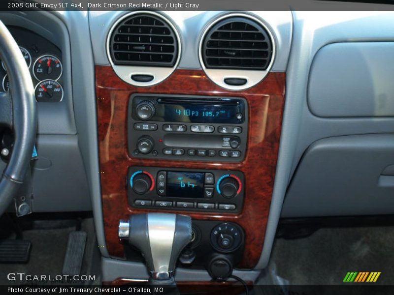 Dark Crimson Red Metallic / Light Gray 2008 GMC Envoy SLT 4x4