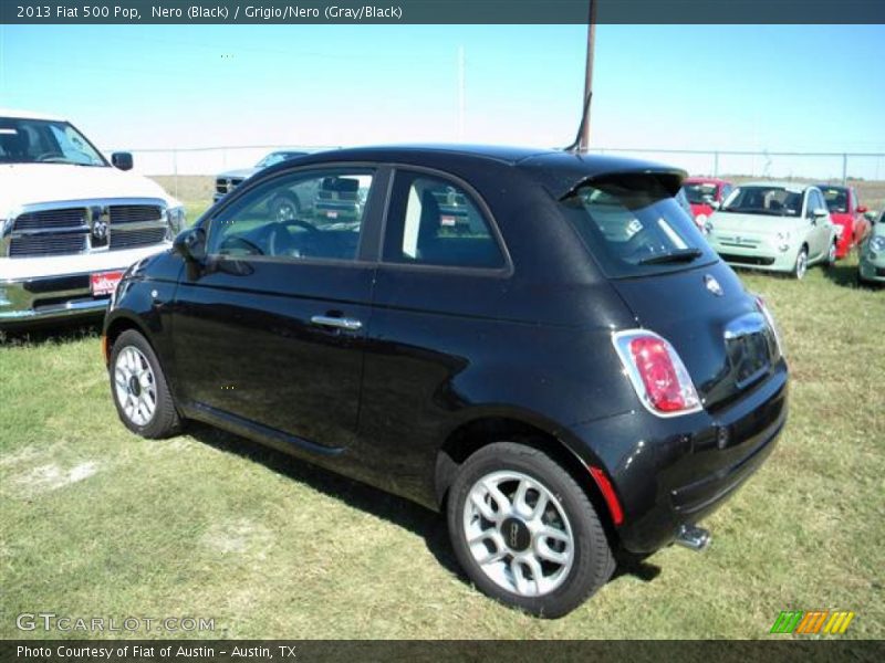 Nero (Black) / Grigio/Nero (Gray/Black) 2013 Fiat 500 Pop