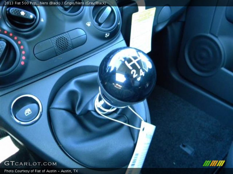 Nero (Black) / Grigio/Nero (Gray/Black) 2013 Fiat 500 Pop