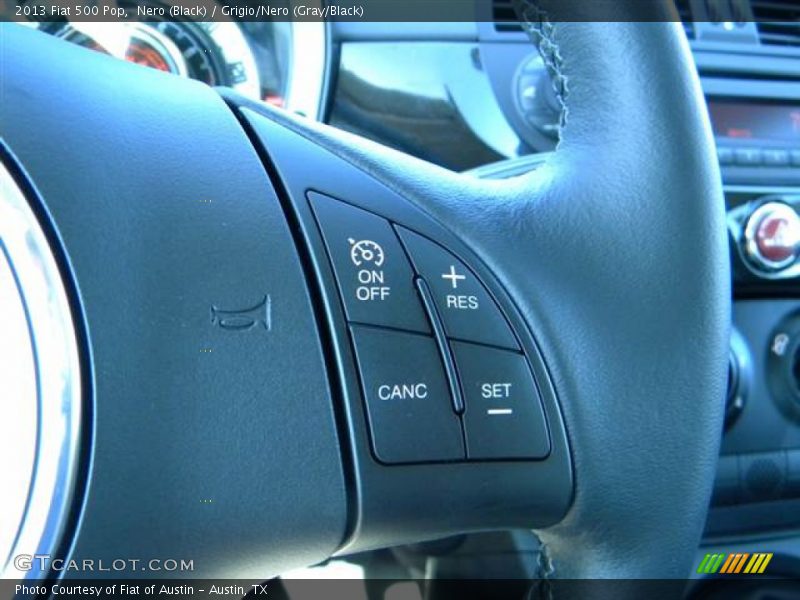 Nero (Black) / Grigio/Nero (Gray/Black) 2013 Fiat 500 Pop
