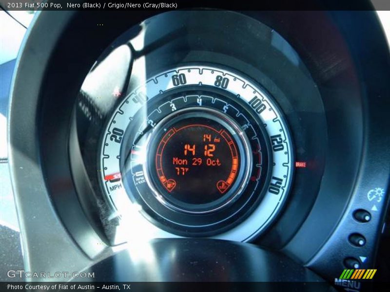 Nero (Black) / Grigio/Nero (Gray/Black) 2013 Fiat 500 Pop