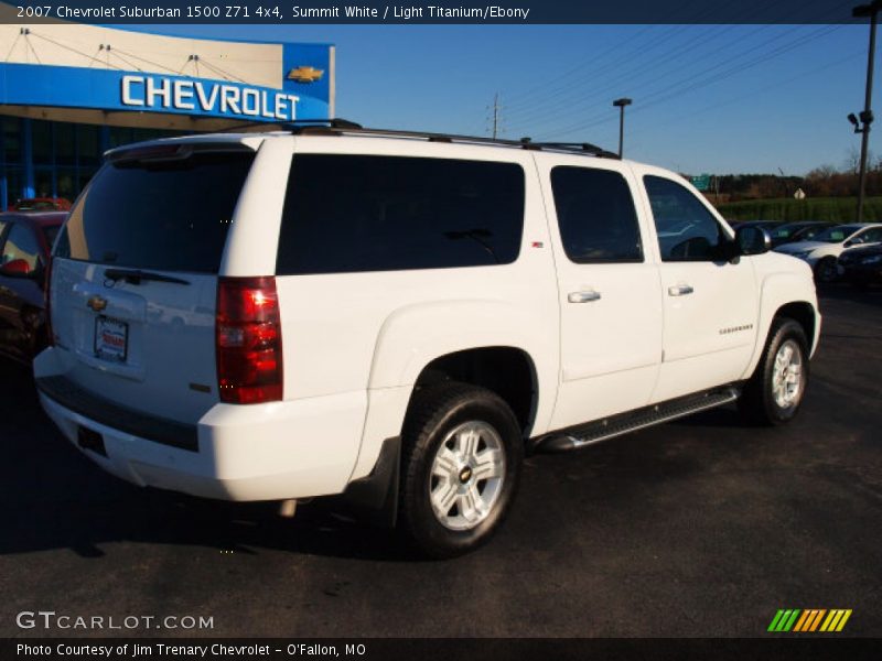 Summit White / Light Titanium/Ebony 2007 Chevrolet Suburban 1500 Z71 4x4