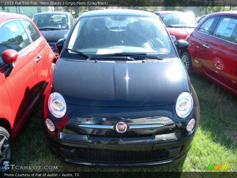 Nero (Black) / Grigio/Nero (Gray/Black) 2013 Fiat 500 Pop
