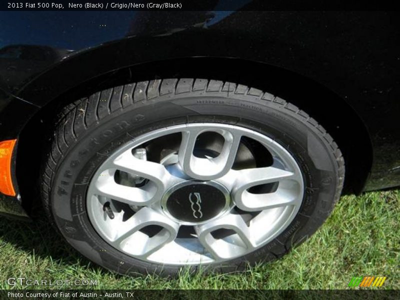 Nero (Black) / Grigio/Nero (Gray/Black) 2013 Fiat 500 Pop