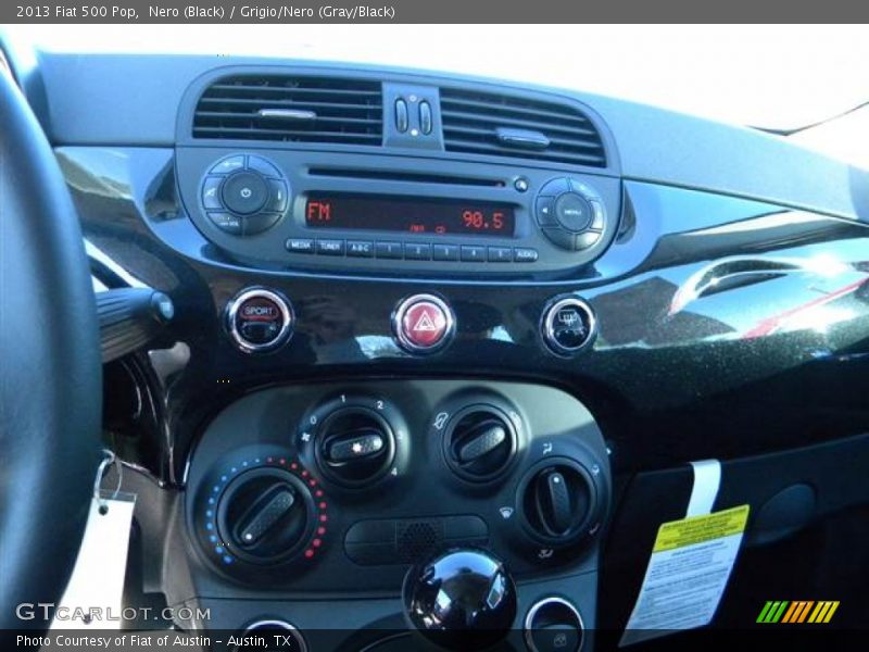 Nero (Black) / Grigio/Nero (Gray/Black) 2013 Fiat 500 Pop