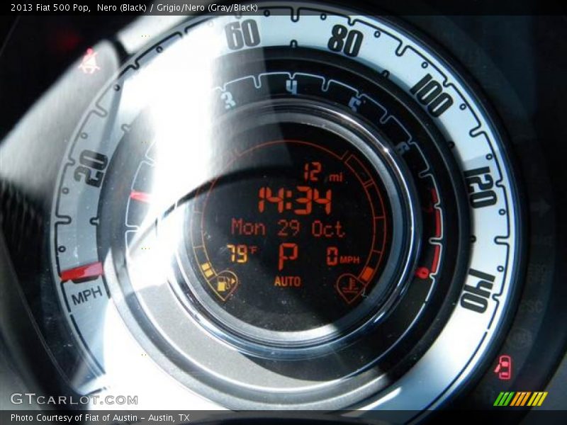 Nero (Black) / Grigio/Nero (Gray/Black) 2013 Fiat 500 Pop