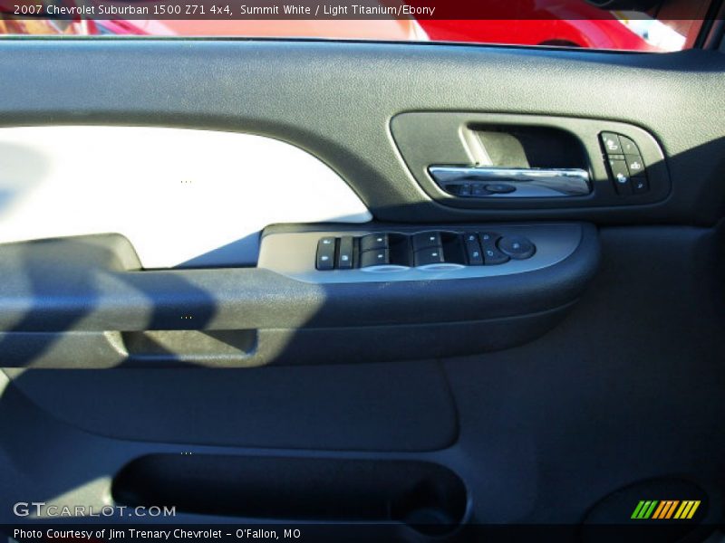 Summit White / Light Titanium/Ebony 2007 Chevrolet Suburban 1500 Z71 4x4