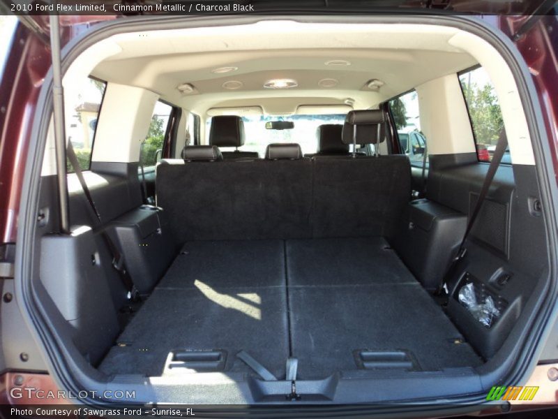 Cinnamon Metallic / Charcoal Black 2010 Ford Flex Limited