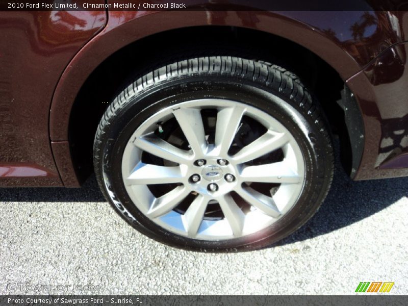 Cinnamon Metallic / Charcoal Black 2010 Ford Flex Limited