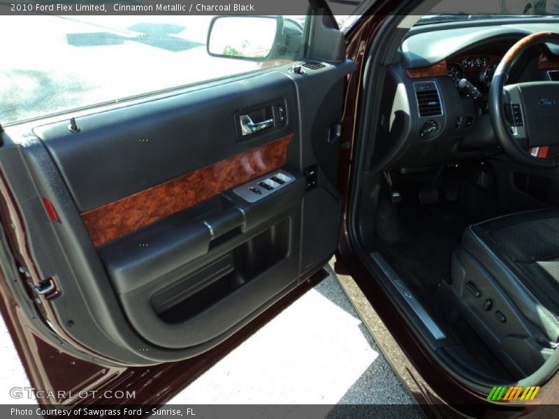 Cinnamon Metallic / Charcoal Black 2010 Ford Flex Limited