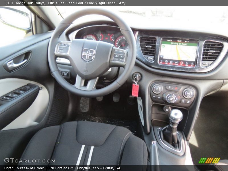 Dashboard of 2013 Dart Rallye