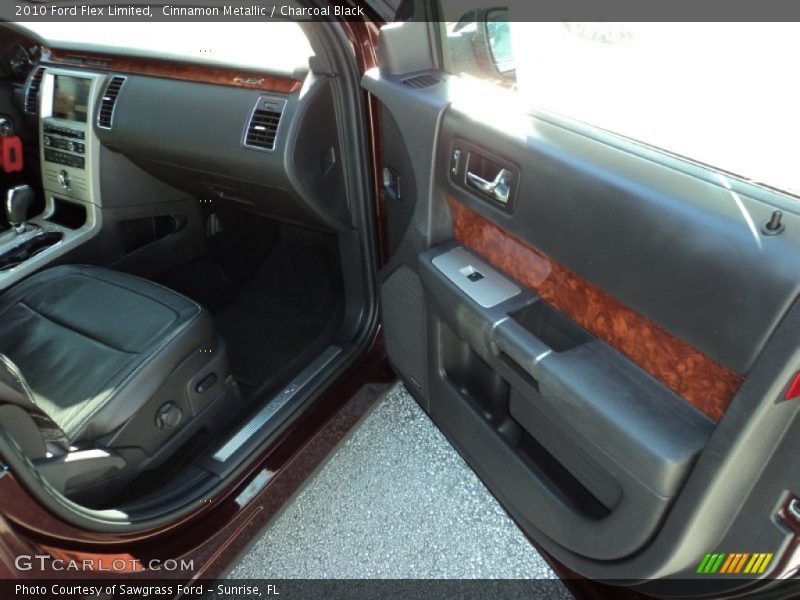Cinnamon Metallic / Charcoal Black 2010 Ford Flex Limited