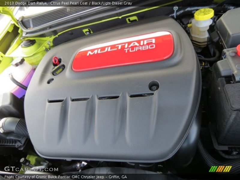  2013 Dart Rallye Engine - 1.4 Liter Turbocharged SOHC 16-Valve MultiAir 4 Cylinder