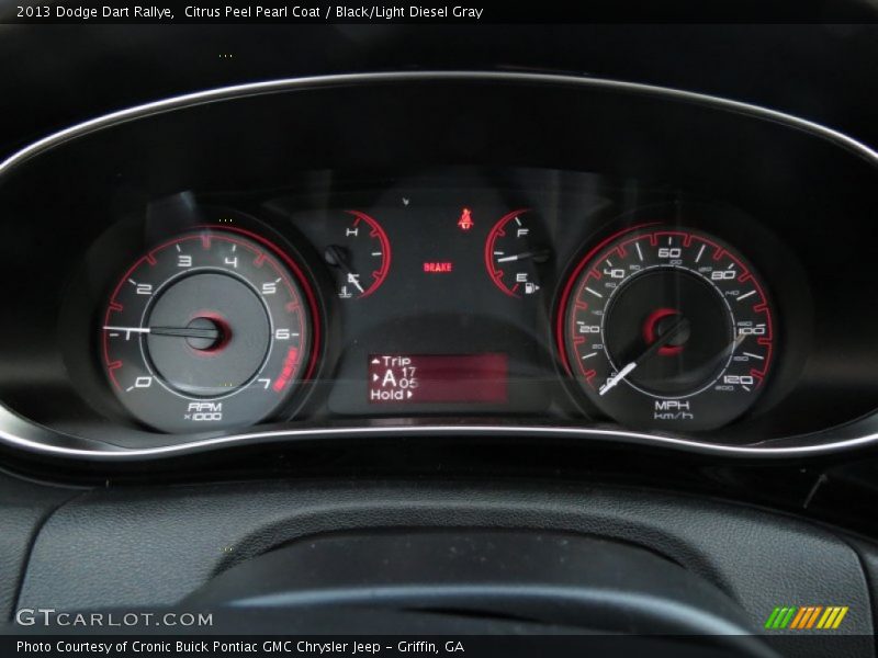  2013 Dart Rallye Rallye Gauges