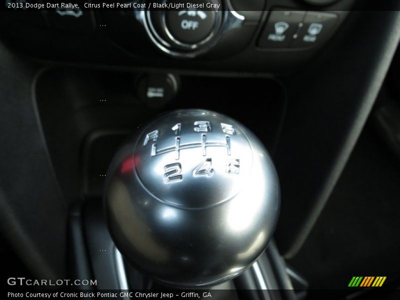  2013 Dart Rallye 6 Speed Manual Shifter