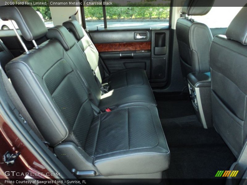 Cinnamon Metallic / Charcoal Black 2010 Ford Flex Limited
