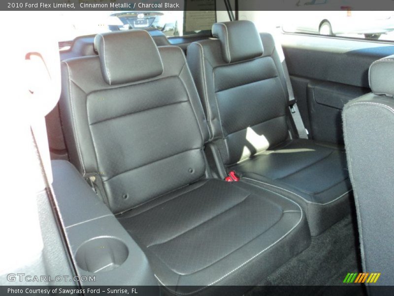Cinnamon Metallic / Charcoal Black 2010 Ford Flex Limited