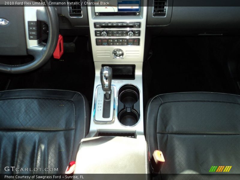 Cinnamon Metallic / Charcoal Black 2010 Ford Flex Limited