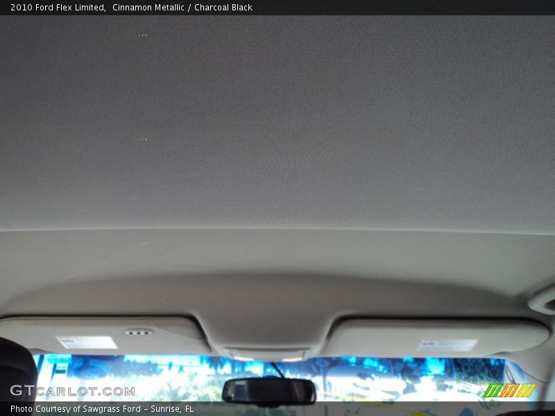 Cinnamon Metallic / Charcoal Black 2010 Ford Flex Limited