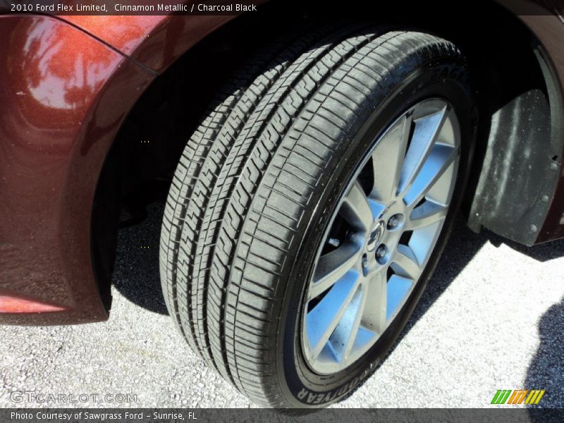 Cinnamon Metallic / Charcoal Black 2010 Ford Flex Limited