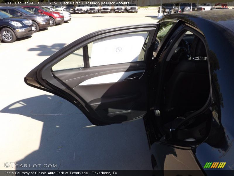 Black Raven / Jet Black/Jet Black Accents 2013 Cadillac ATS 3.6L Luxury