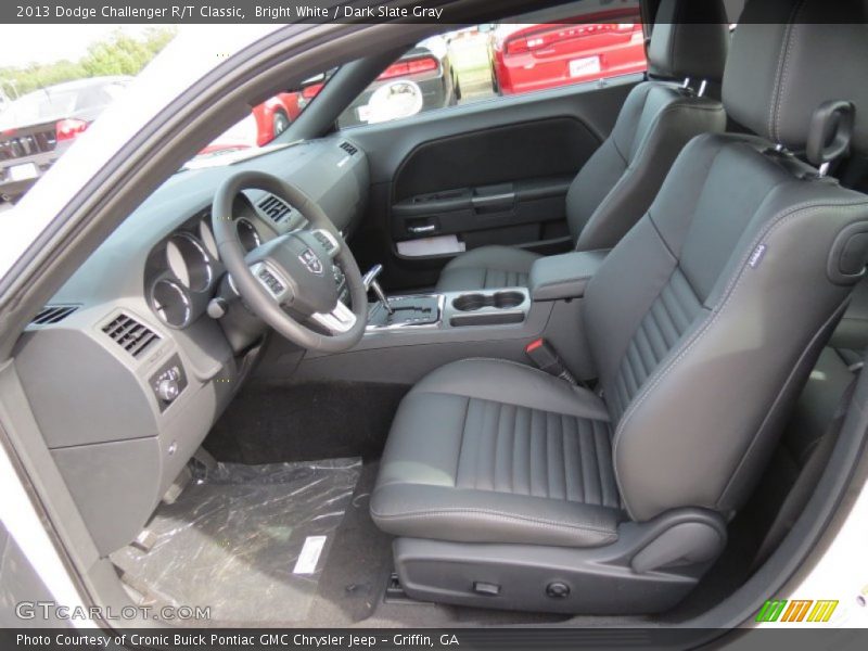 Front Seat of 2013 Challenger R/T Classic