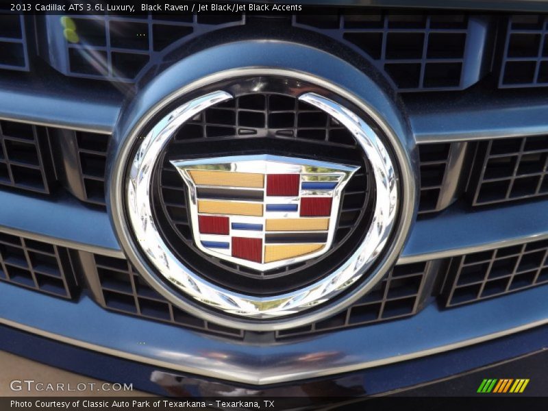 Black Raven / Jet Black/Jet Black Accents 2013 Cadillac ATS 3.6L Luxury
