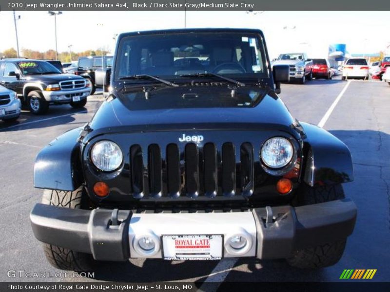 Black / Dark Slate Gray/Medium Slate Gray 2010 Jeep Wrangler Unlimited Sahara 4x4