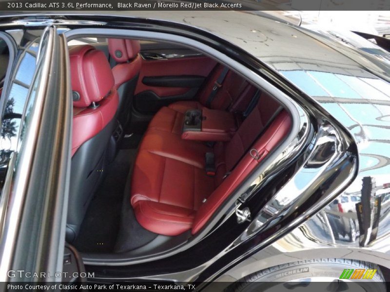 Rear Seat of 2013 ATS 3.6L Performance