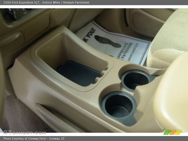 Oxford White / Medium Parchment 2000 Ford Expedition XLT