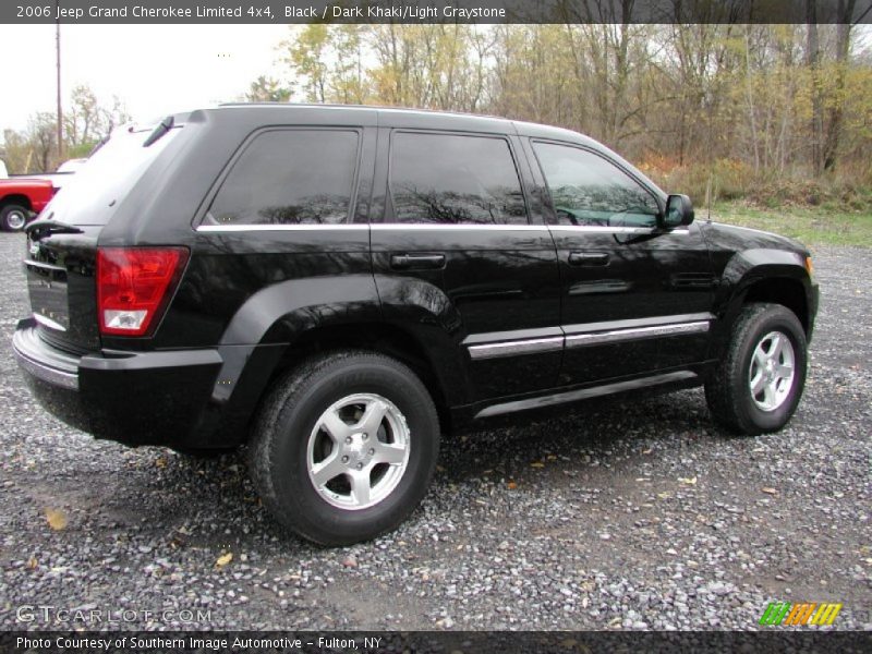 Black / Dark Khaki/Light Graystone 2006 Jeep Grand Cherokee Limited 4x4