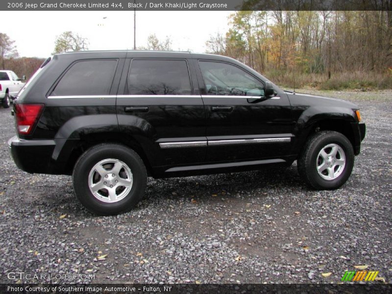Black / Dark Khaki/Light Graystone 2006 Jeep Grand Cherokee Limited 4x4