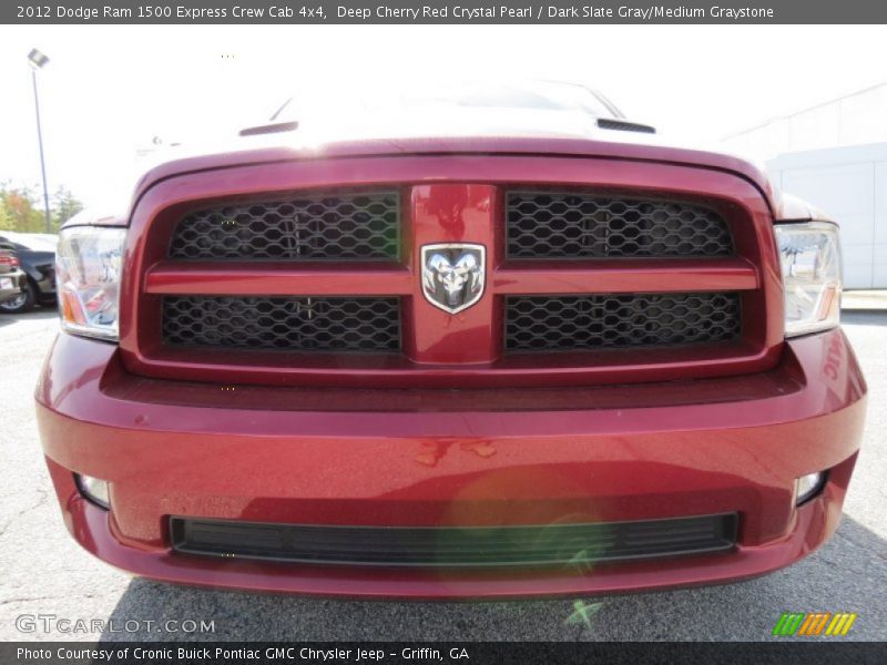 Deep Cherry Red Crystal Pearl / Dark Slate Gray/Medium Graystone 2012 Dodge Ram 1500 Express Crew Cab 4x4