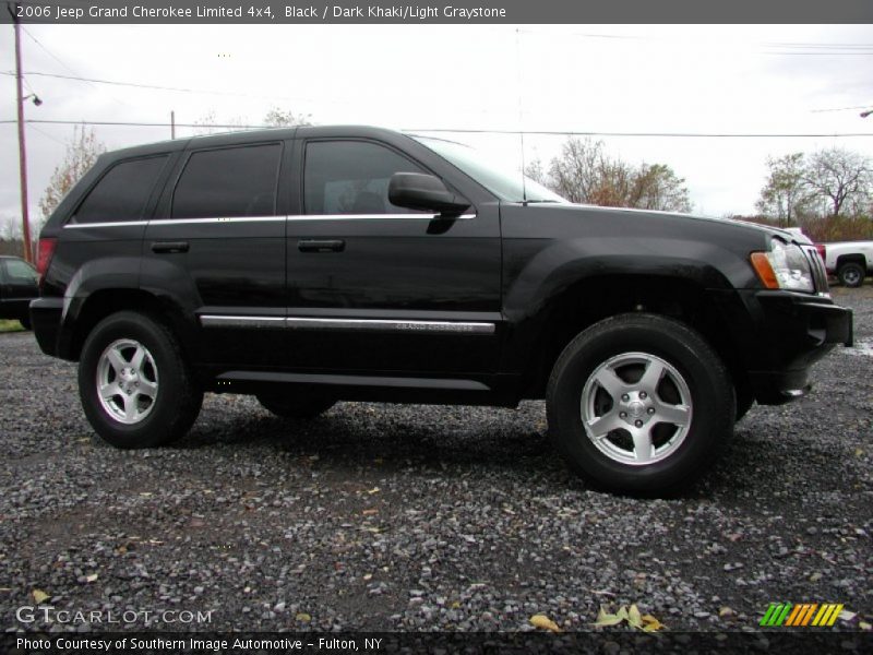 Black / Dark Khaki/Light Graystone 2006 Jeep Grand Cherokee Limited 4x4