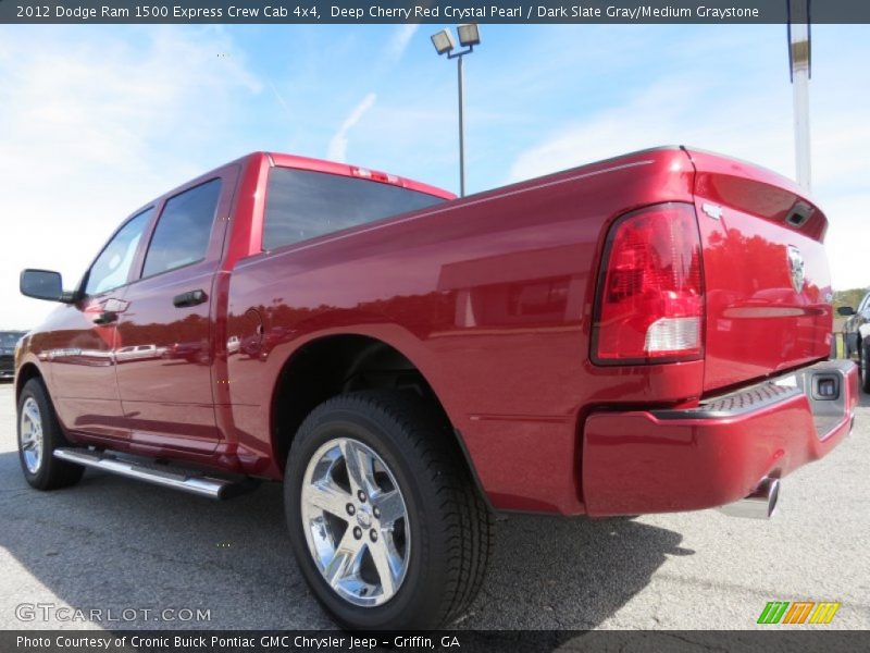 Deep Cherry Red Crystal Pearl / Dark Slate Gray/Medium Graystone 2012 Dodge Ram 1500 Express Crew Cab 4x4