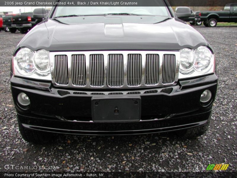 Black / Dark Khaki/Light Graystone 2006 Jeep Grand Cherokee Limited 4x4