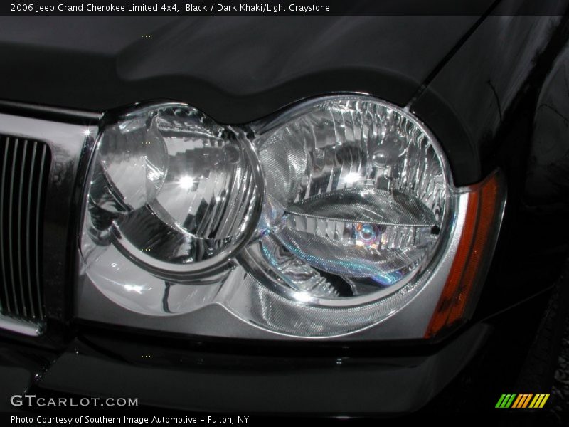 Black / Dark Khaki/Light Graystone 2006 Jeep Grand Cherokee Limited 4x4