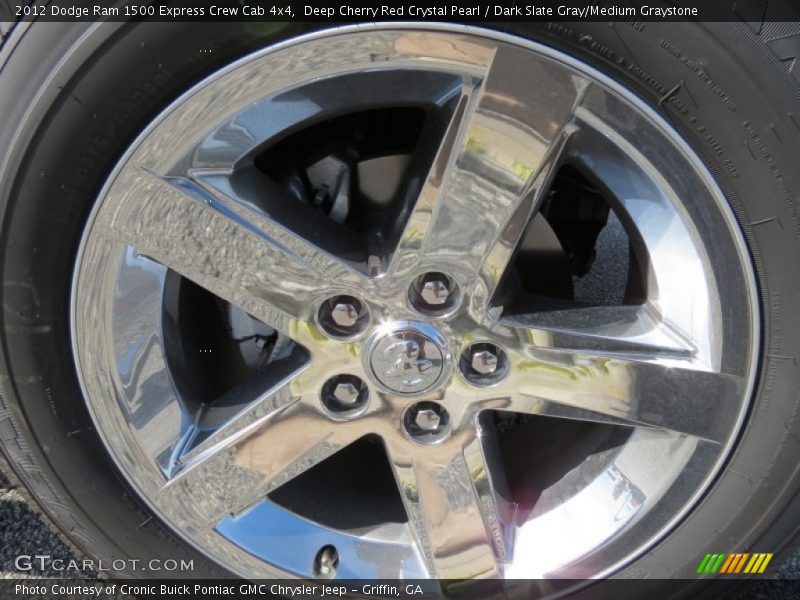 Deep Cherry Red Crystal Pearl / Dark Slate Gray/Medium Graystone 2012 Dodge Ram 1500 Express Crew Cab 4x4