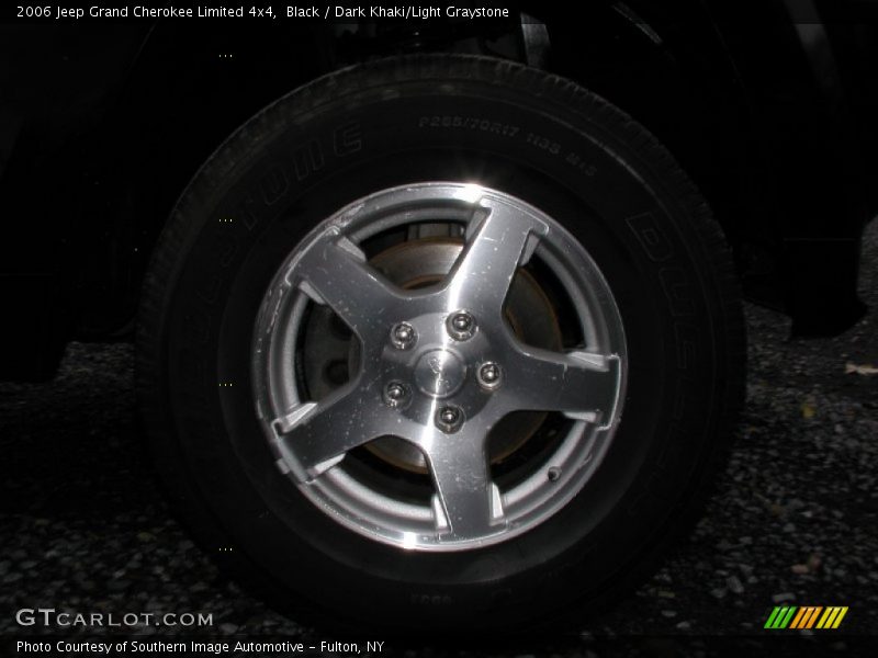 Black / Dark Khaki/Light Graystone 2006 Jeep Grand Cherokee Limited 4x4