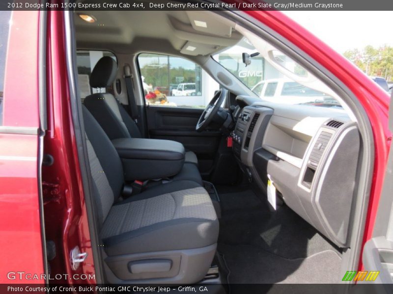 Deep Cherry Red Crystal Pearl / Dark Slate Gray/Medium Graystone 2012 Dodge Ram 1500 Express Crew Cab 4x4