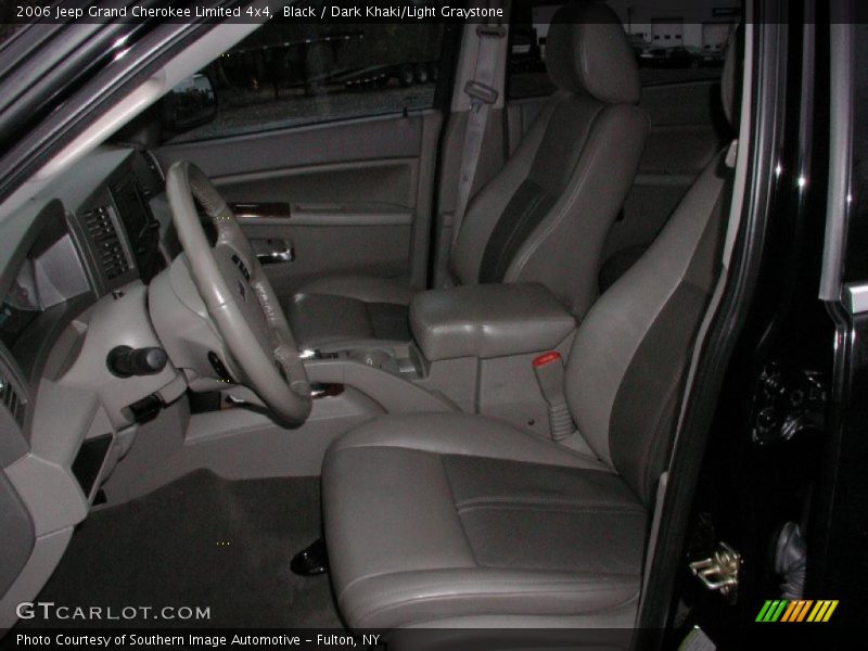 Black / Dark Khaki/Light Graystone 2006 Jeep Grand Cherokee Limited 4x4
