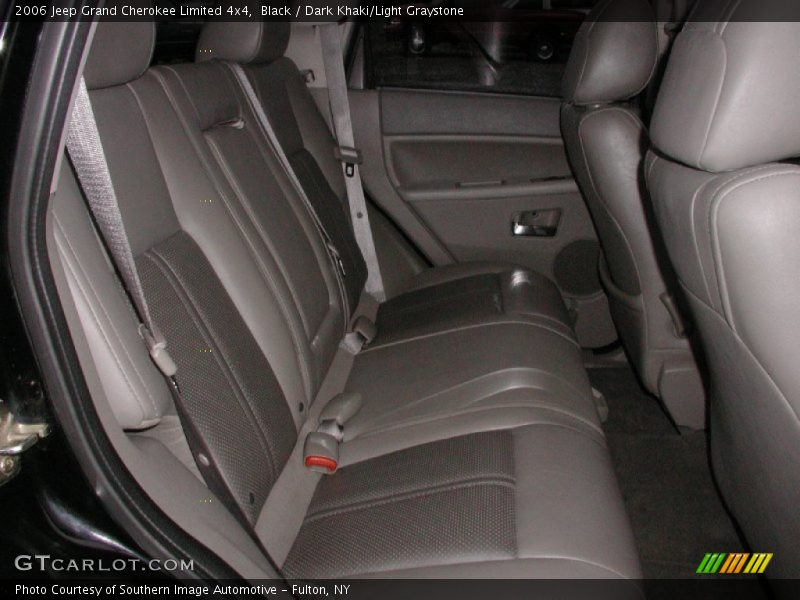 Black / Dark Khaki/Light Graystone 2006 Jeep Grand Cherokee Limited 4x4