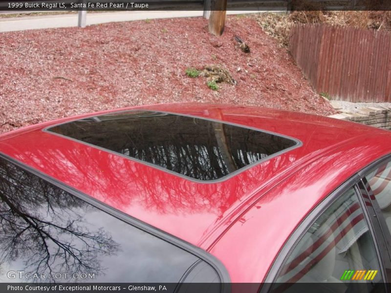Santa Fe Red Pearl / Taupe 1999 Buick Regal LS