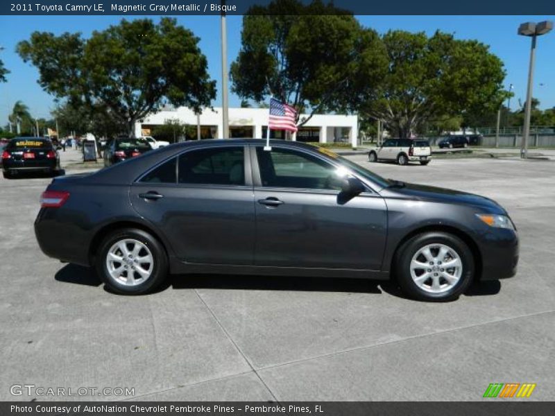 Magnetic Gray Metallic / Bisque 2011 Toyota Camry LE