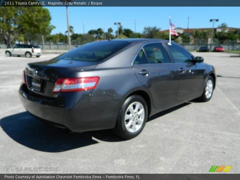 Magnetic Gray Metallic / Bisque 2011 Toyota Camry LE