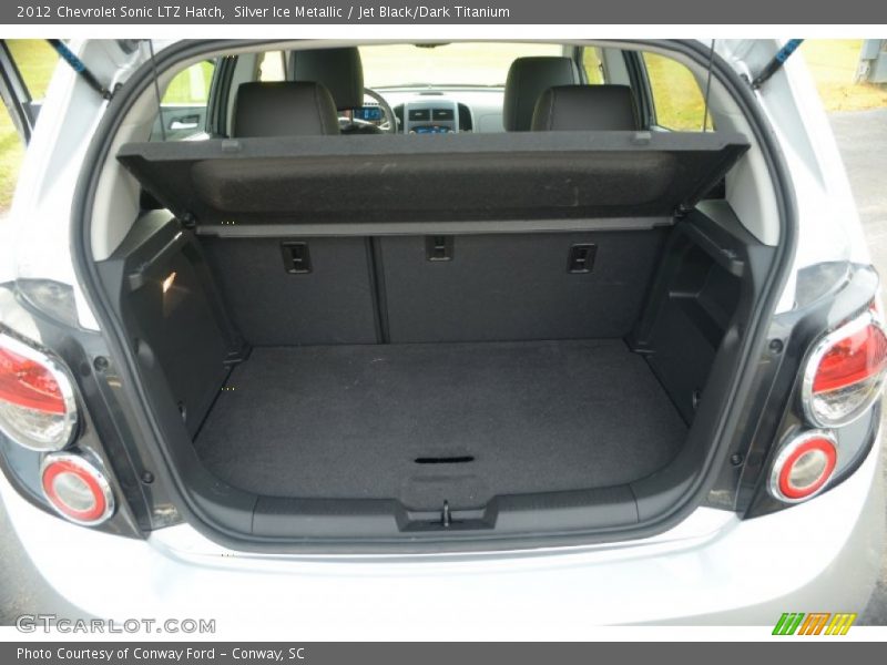 Silver Ice Metallic / Jet Black/Dark Titanium 2012 Chevrolet Sonic LTZ Hatch